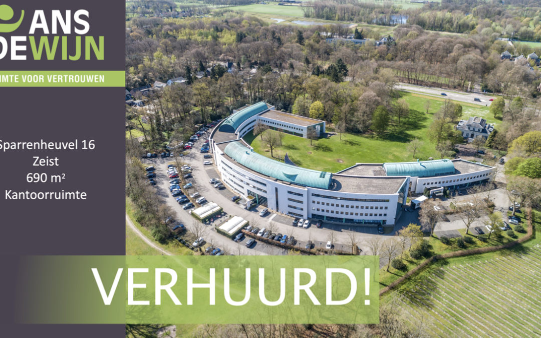 SPMS gaat verhuizen naar het kantorenpark ‘Sparrenheuvel’ in Zeist!