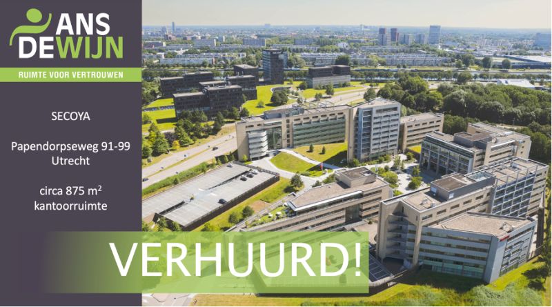 𝐓𝐨𝐭𝐚𝐚𝐥 𝐜𝐢𝐫𝐜𝐚 𝟖𝟕𝟓 𝐦𝟐 𝐤𝐚𝐧𝐭𝐨𝐨𝐫 𝐯𝐞𝐫𝐡𝐮𝐮𝐫𝐝 𝐢𝐧 𝐤𝐚𝐧𝐭𝐨𝐫𝐞𝐧𝐜𝐨𝐦𝐩𝐥𝐞𝐱 𝐒𝐄𝐂𝐎𝐘𝐀 𝐢𝐧 𝐔𝐭𝐫𝐞𝐜𝐡𝐭! ✅