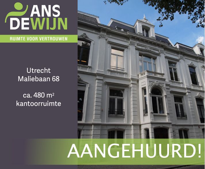 𝗖𝗶𝗿𝗰𝗮 𝟰𝟴𝟬 𝗺𝟮 𝗸𝗮𝗻𝘁𝗼𝗼𝗿 𝗮𝗮𝗻𝗴𝗲𝗵𝘂𝘂𝗿𝗱 𝗶𝗻 𝗨𝘁𝗿𝗲𝗰𝗵𝘁 𝗮𝗮𝗻 𝗱𝗲 𝗠𝗮𝗹𝗶𝗲𝗯𝗮𝗮𝗻 𝟲𝟴! ✅