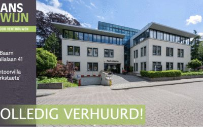 Amalialaan 41 te Baarn volledig verhuurd!