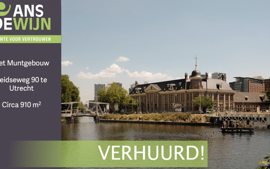 Het Muntgebouw verwelkomt de eerste huurders!
